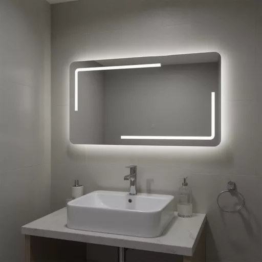 Ada 120 tükör led világítással
