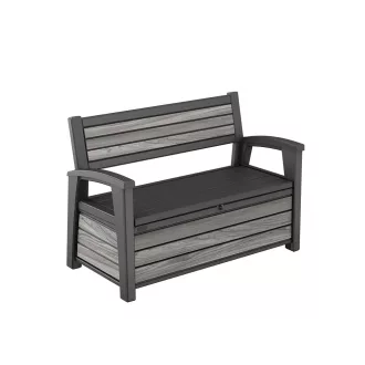 Decocoat műanyag kerti pad/tároló 227 L