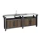 Decocoat unity chef műanyag kerti grill asztal 415l