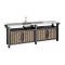 Decocoat unity chef műanyag kerti grill asztal 415l