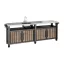 Decocoat unity chef műanyag kerti grill asztal 415l