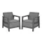 Scandi linea duo kerti fotel