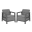 Scandi linea duo kerti fotel