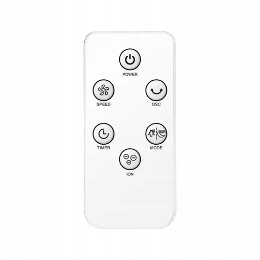 Zefir oszlopventilátor 45 W, fekete