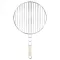 Kerek grillrács fa fogantyúval 40 cm