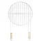 Kerek grillrács fa fogantyúval 51 cm