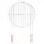 Kerek grillrács fa fogantyúval 51 cm