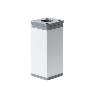 Uni bútorláb 100 mm ezüst