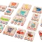 Angol tanuló puzzle oktató fajáték