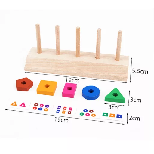 Formaválogató Montessori fajáték