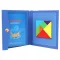 Mágneses tangram fajáték
