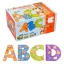 Fa ábécé puzzle angol szavakkal
