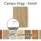 Leziter Campo tölgy Vinyl SPC fózolt padló minta/db