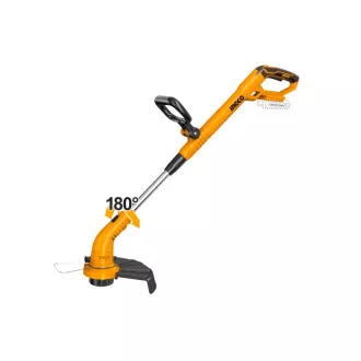   INGCO Akkus fűszegélynyíró 300 mm 20 V (akku és töltő nélkül)