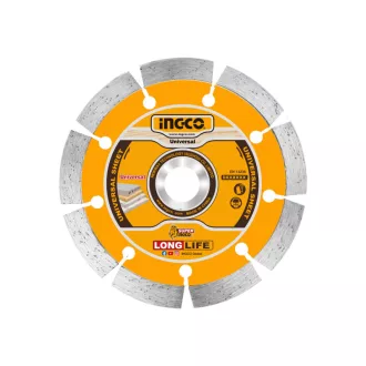 INGCO Gyémánt vágókorong 115 x 10 x 22,2 mm szegmentált