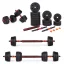 Állítható súlyzók 2x20 kg-os súlyzó szett 40 kg-os rúd