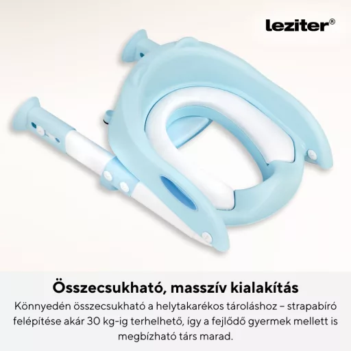 Lépcsős WC szűkítő kék