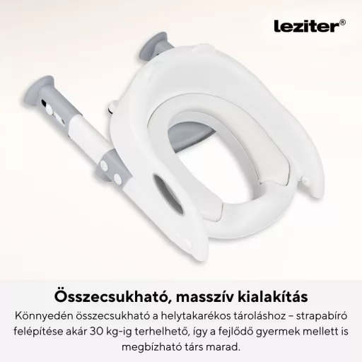 Lépcsős WC szűkítő szürke