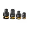 INGCO Dugókulcs adapter 4 részes 1/4"<-->3/8", 1/2"<-->3/8"