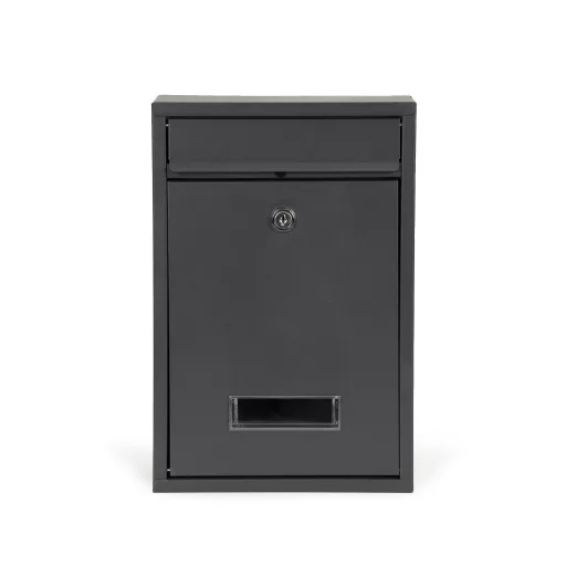Postaláda horganyzott acélból antracit