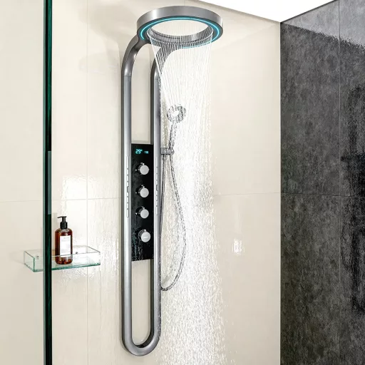 Aquajet hidromasszázs zuhanypanel