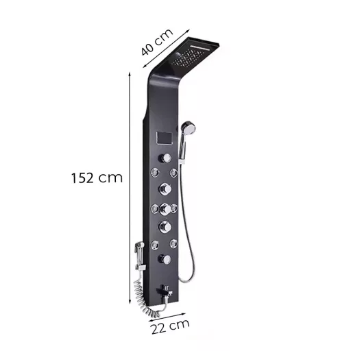 Aquapro hidromasszázs zuhanypanel