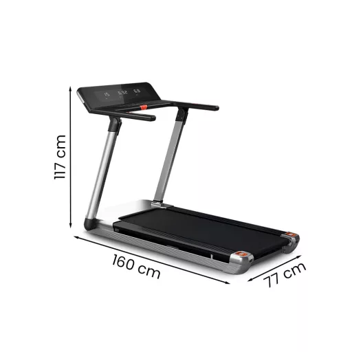Futópad Led kijezővel Bluetooth okosfunkció Ardion Max 120 kg,  14,8 Km/h, dőlésszög 0-18%