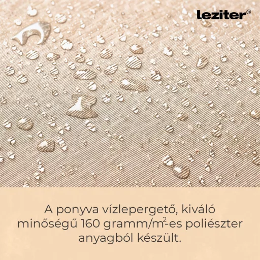 Gina kerti napernyő bézs 300 cm