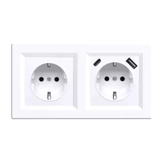 Nova dugalj USB csatlakozóval fehér kerettel