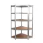 Nagy teherbírású sarokpolc 180x70x40-40 cm 175 kg króm