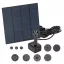Napelemes szökőkút 15 cm