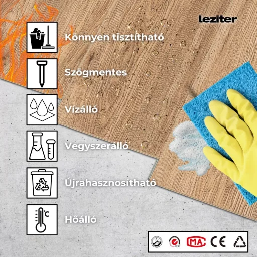 Leziter Tanami tölgy Vinyl SPC padló