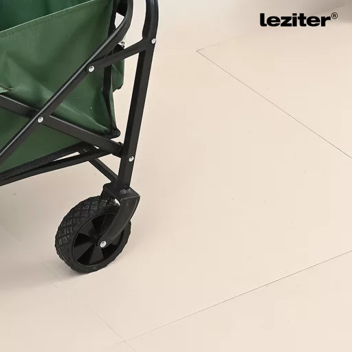 Összecsukható standard kerti strandkocsi zöld