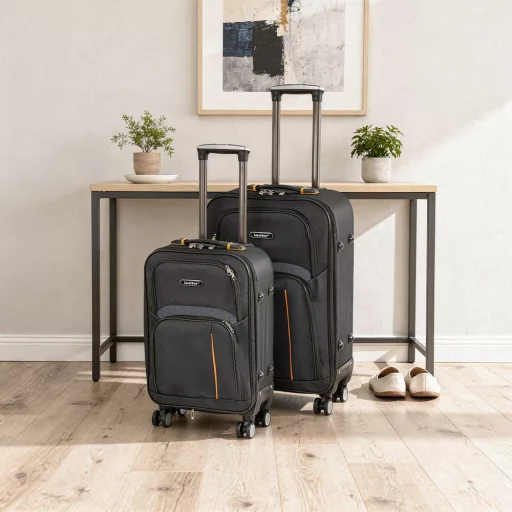 TraveLux Light II gurulós bőrönd szett
