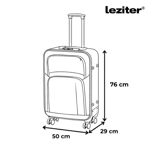 TraveLux Light XI gurulós bőrönd szett