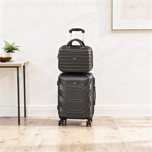 TraveLux Max II gurulós bőrönd szett