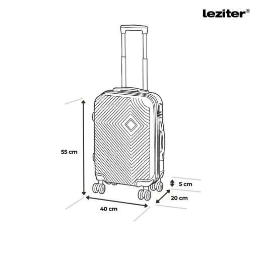 TraveLux Pro IX gurulós bőrönd szett