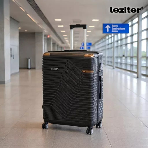 TraveLux Urban VIII gurulós bőrönd szett