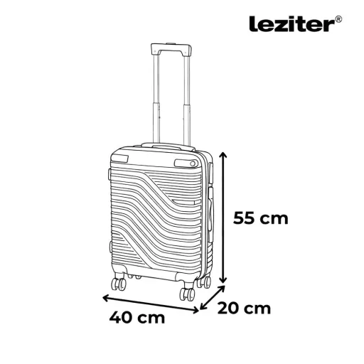 TraveLux Urban XXIV gurulós bőrönd szett