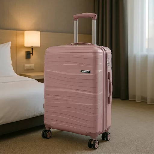 TraveLux Voyager III gurulós bőrönd szett