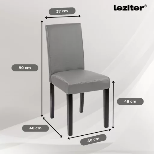 Karin 4+1 étkező garnitúra fehér-szürke