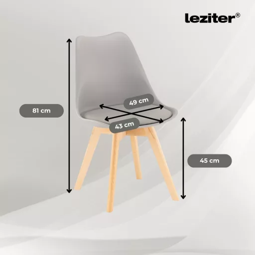 Zelma 4+1 étkező garnitúra fekete-szürke