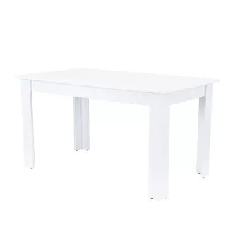 Yorki Standard étkezőasztal 140x80 cm fehér