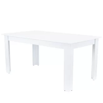 Yorki Standard étkezőasztal 160x90 cm fehér