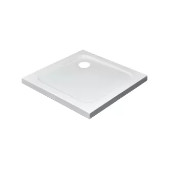 Modena Slim szögletes alacsony akril zuhanytálca 80x80 cm