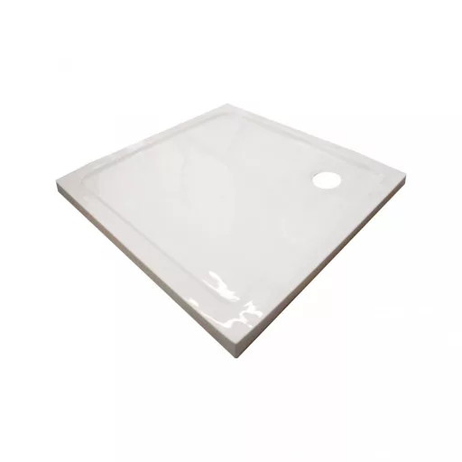 Modena Slim szögletes alacsony akril zuhanytálca 80x80 cm