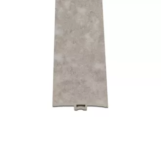   Vinyl SPC padló burkolatváltó Reno kőhatású szürke 2400x45x6 mm