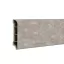 Vinyl SPC padlószegély Reno kőhatású szürke 2400x60x12 mm