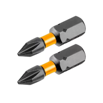 INGCO Impact bithegy PH2 x 25 mm (2 db)