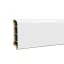Vinyl SPC padlószegély Snow white 2400x60x12 mm